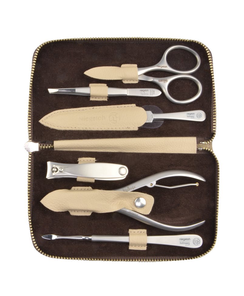 Niegeloh Solingen Café do Brazil XL neglesett 6-deler nappa
