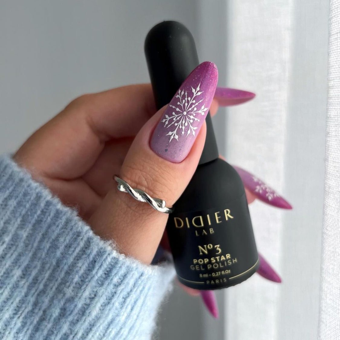 Didier Lab Pop Star No3 gellakk glitter HEMA-fri
