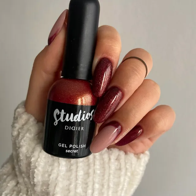 Studios Didier Secret gellakk nude glitter