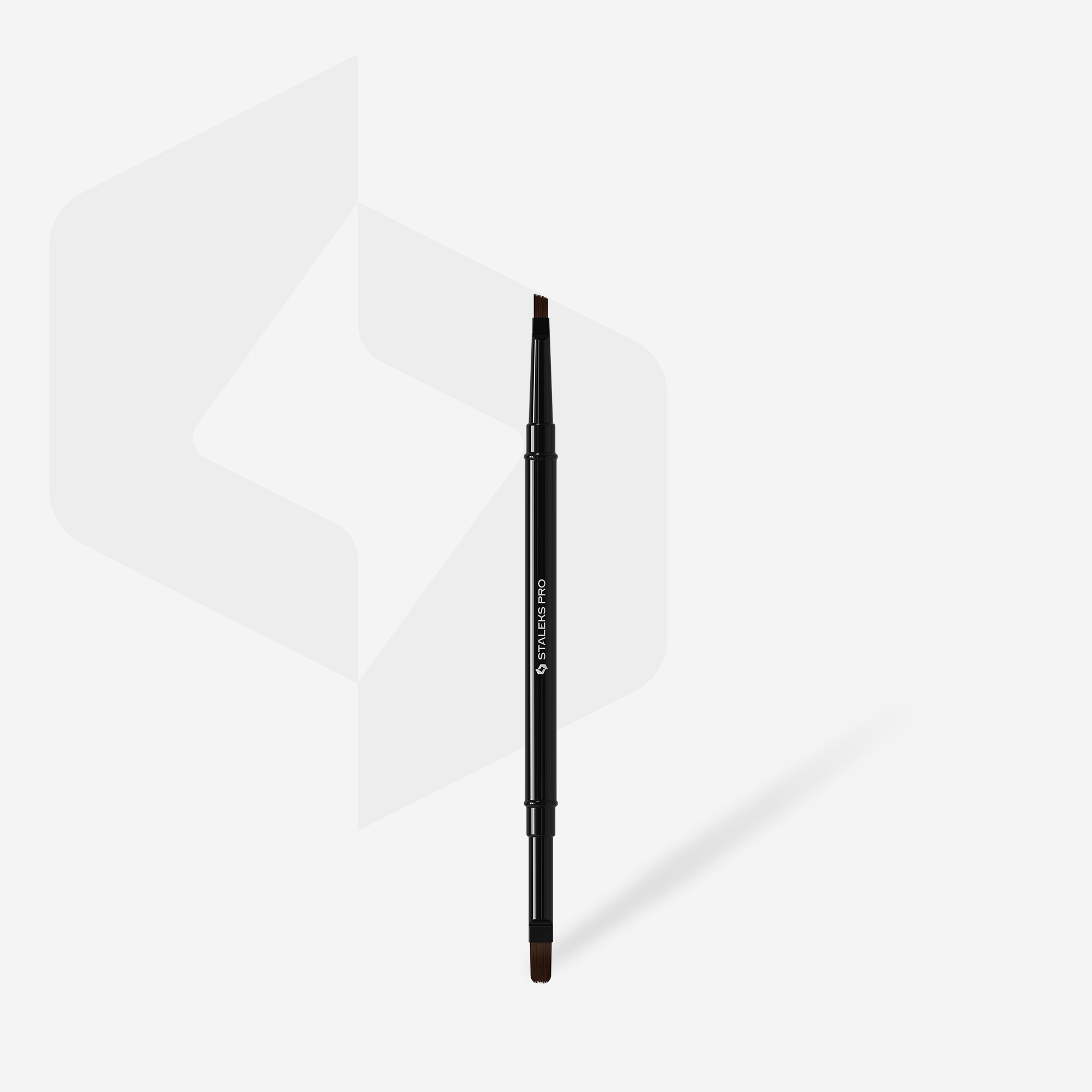 Staleks Expert gelpensel dobbel 11 mm / 7 mm