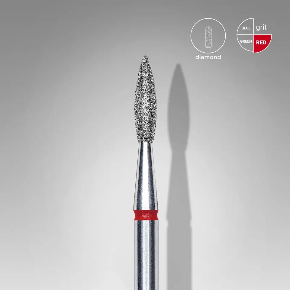 Staleks Expert diamantfres flamme 2,1 mm rød fin
