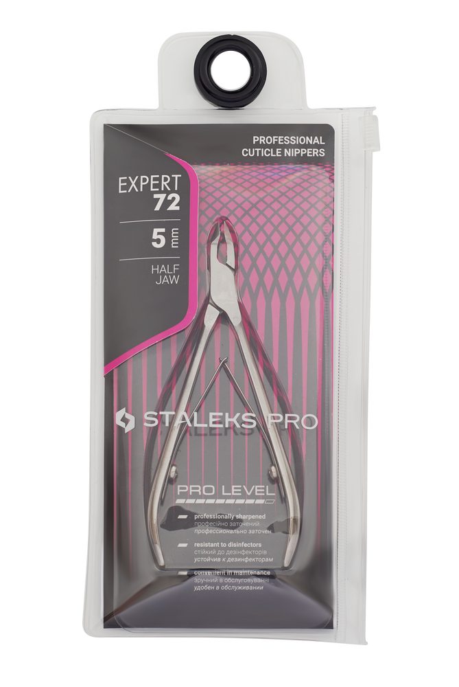 Staleks Pro Expert 72 neglebåndtang 5 mm rustfri