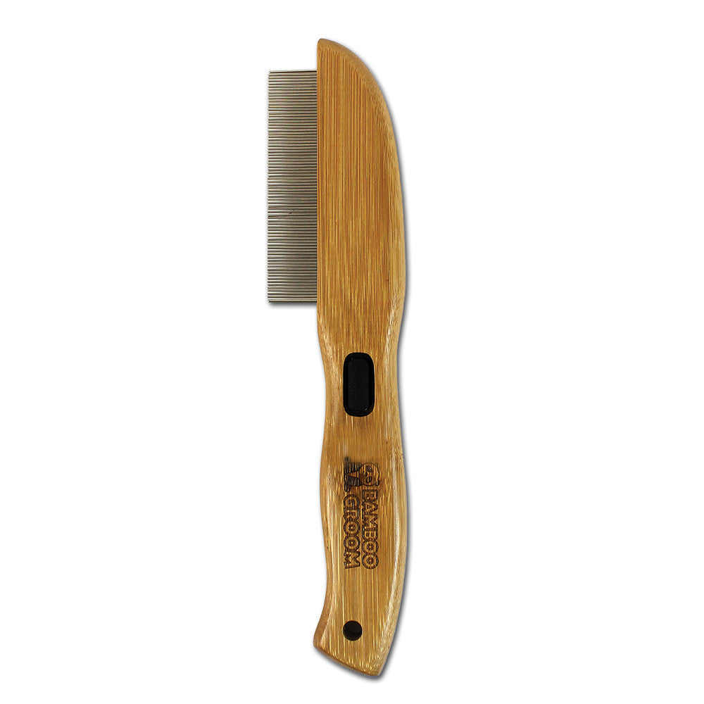 Bamboo Groom lusekam 77 roterende tenner bambus