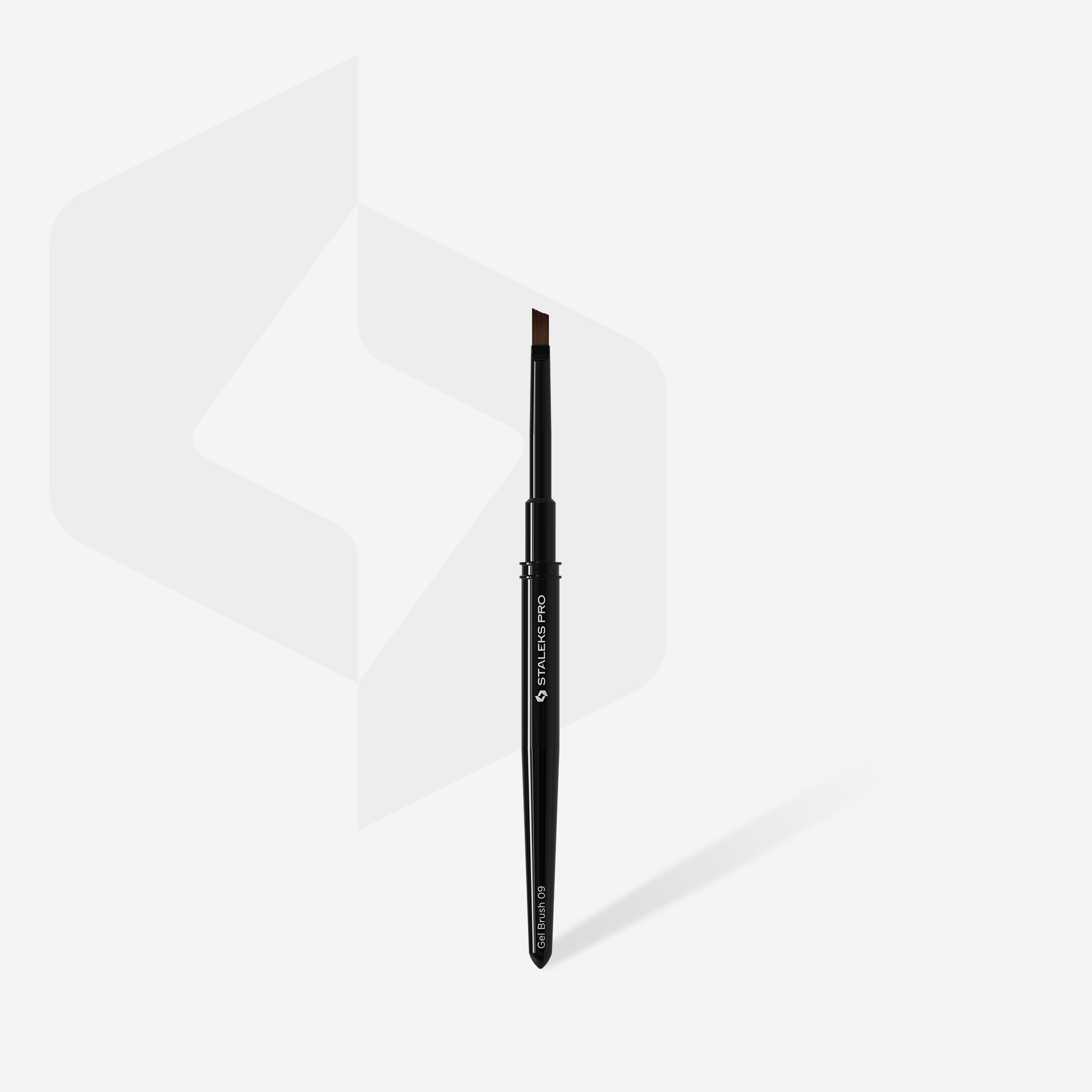 Staleks Expert gelpensel vinklet 6 mm 9 mm presis