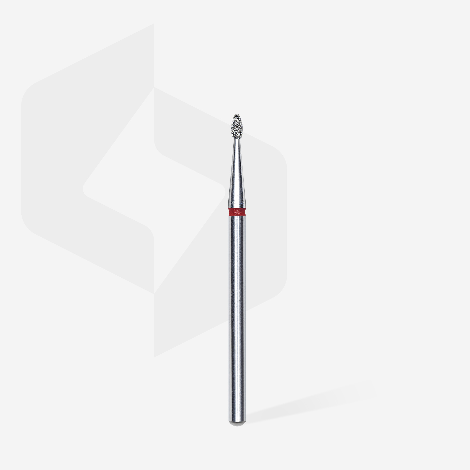 Staleks Expert diamantbit avrundet knopp rød 1,6 mm