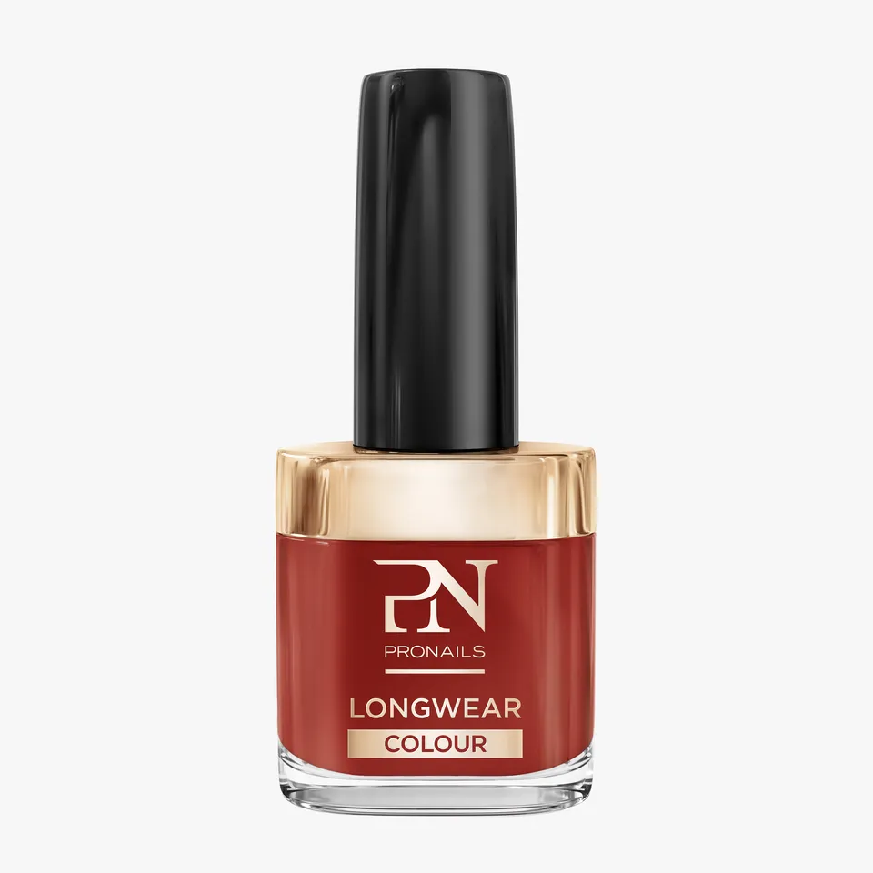 Pronails LongWear 394 Burnt Berry neglelakk bærtonet