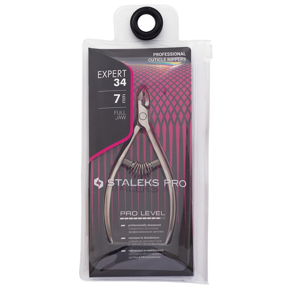 Staleks Expert 34 neglebåndstang 7 mm profesjonell