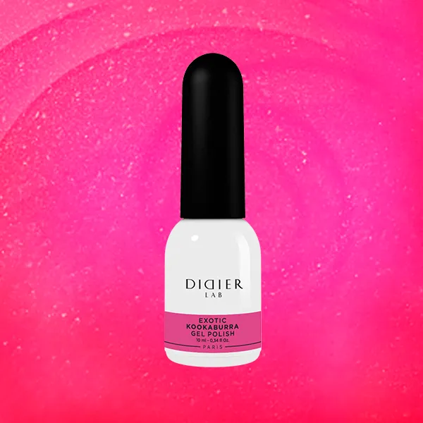 Didier Lab Exotic Kookaburra gellakk rosa shimmer
