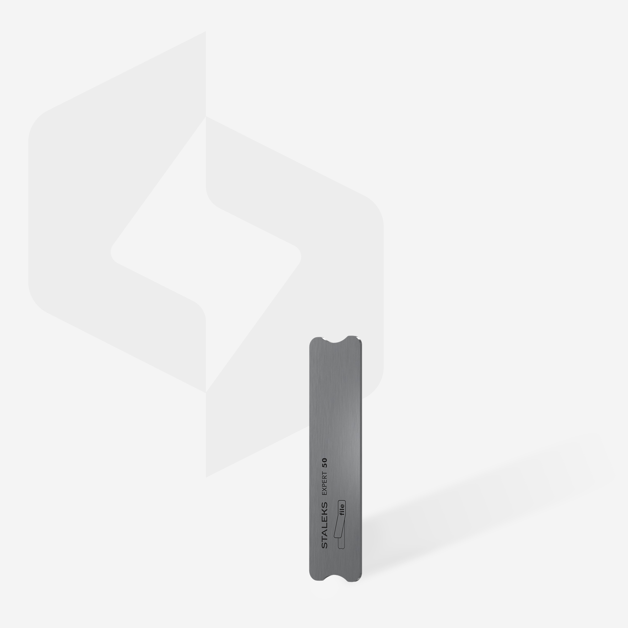 Staleks Expert 50 filbase metall kort