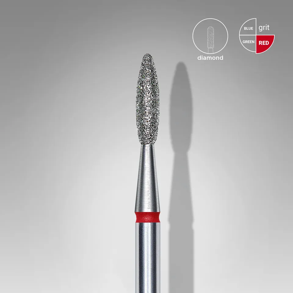 Staleks Expert flame red diamantbor 2,1 mm / 8 mm