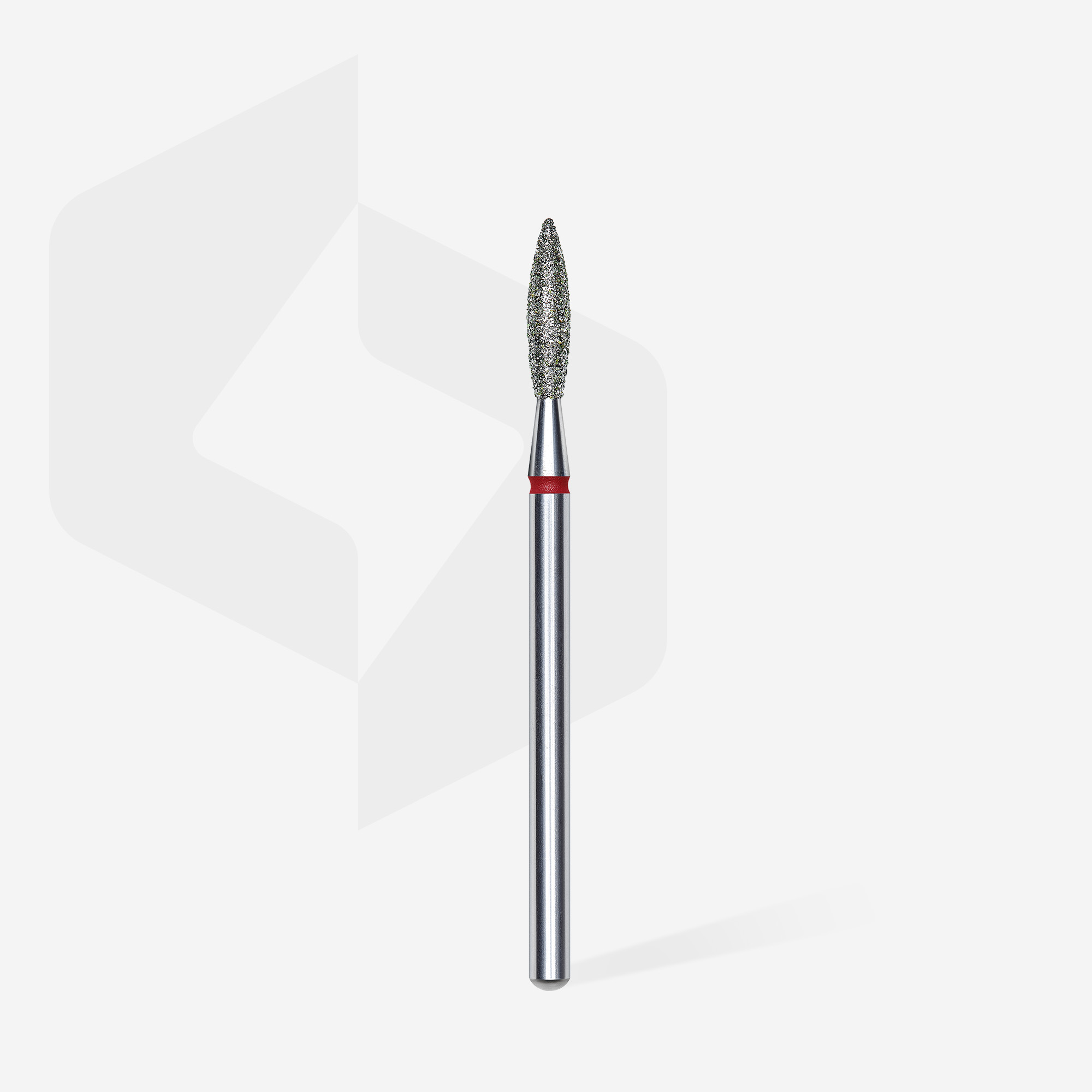 Staleks Expert diamantbits flamme rød 2,3 mm finkornet