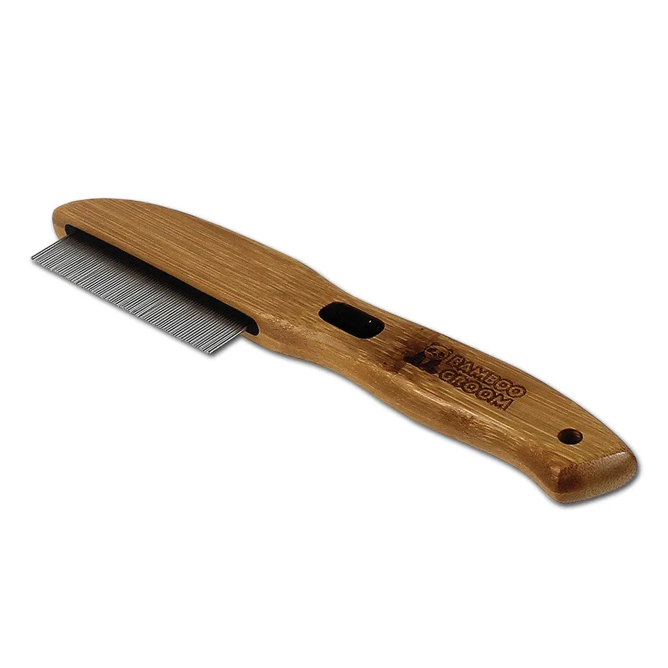 Bamboo Groom lusekam 77 roterende tenner bambus