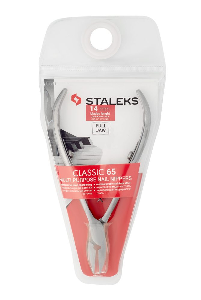 Staleks Classic 65 negletang 14 mm rustfri