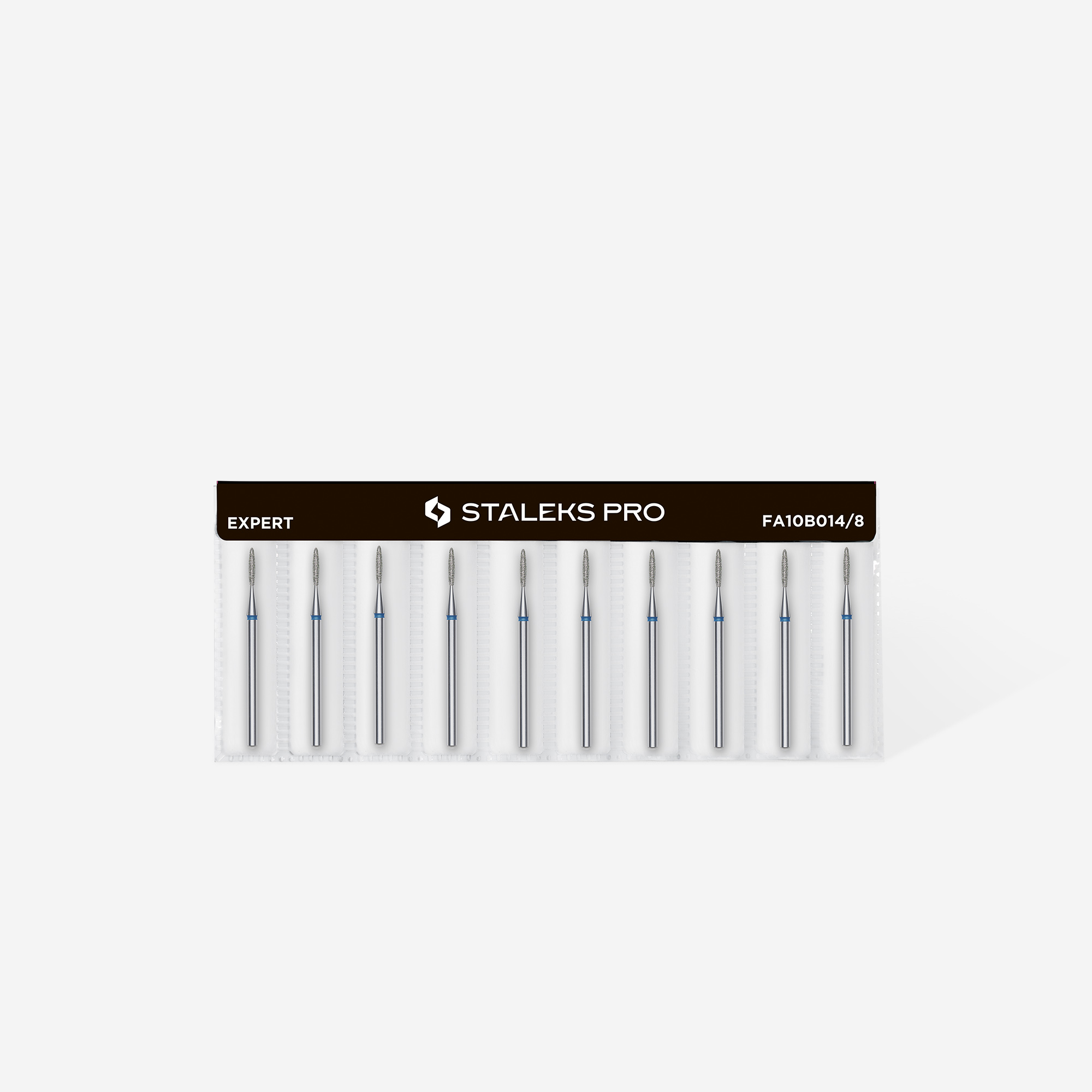 Staleks Expert diamant fresebor flamme blå 1,4 mm