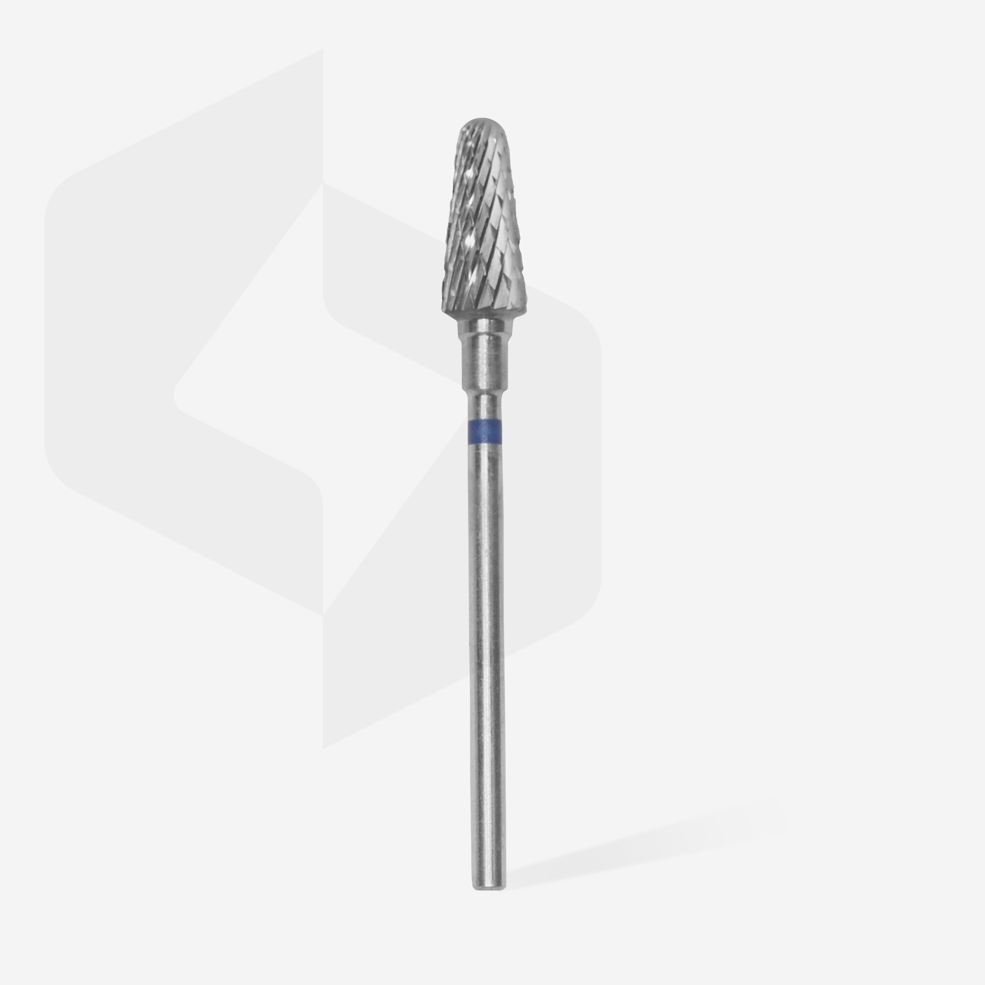 Staleks hardmetallfres frustum blå 6 mm