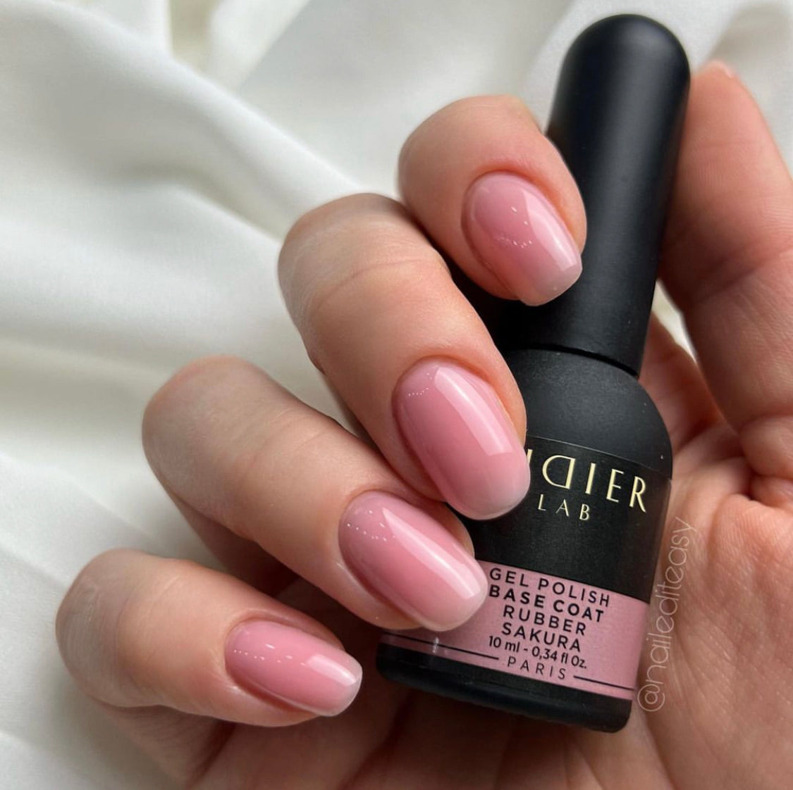 Didier Lab Rubber Base Sakura base coat rosa 2-i-1