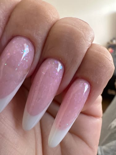 Didier Lab Rubber Base Foil Powder Pink base coat