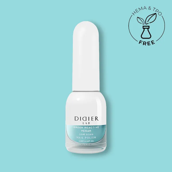 Didier Lab Vegan Green Reactive Azure neglelakk uten lampe