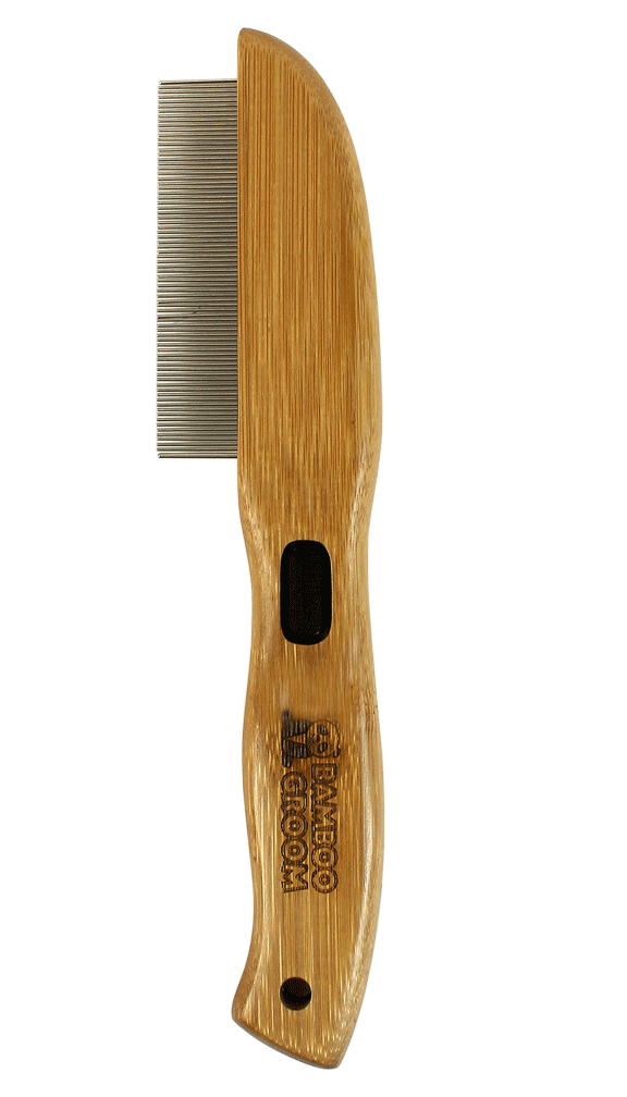 Bamboo Groom lusekam 77 roterende tenner bambus
