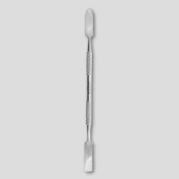 Didier Lab Metalspatel polygel rustfritt stål dobbel