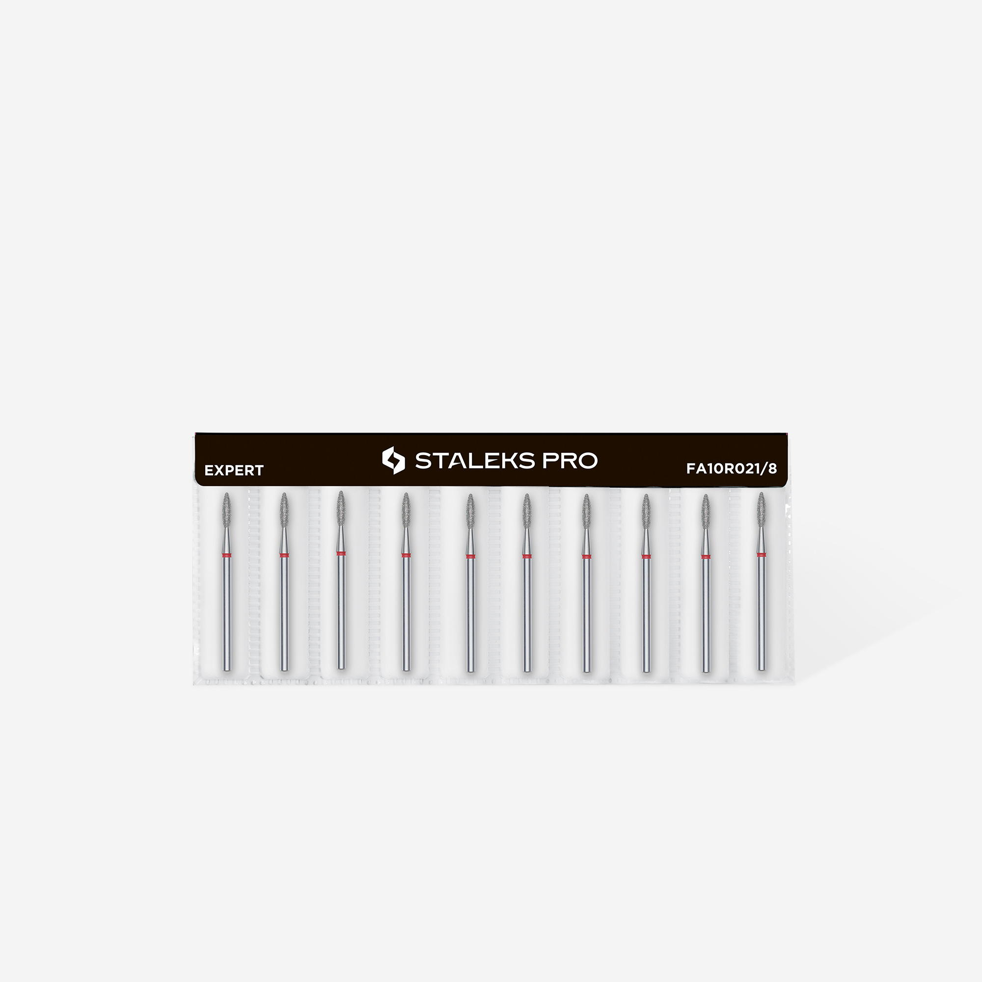 Staleks Expert flame red diamantbor 2,1 mm / 8 mm