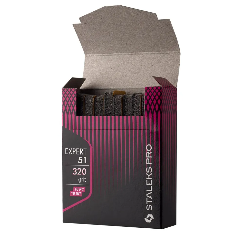 Staleks Pro Expert 51 poleringsfiler refill 320 grit
