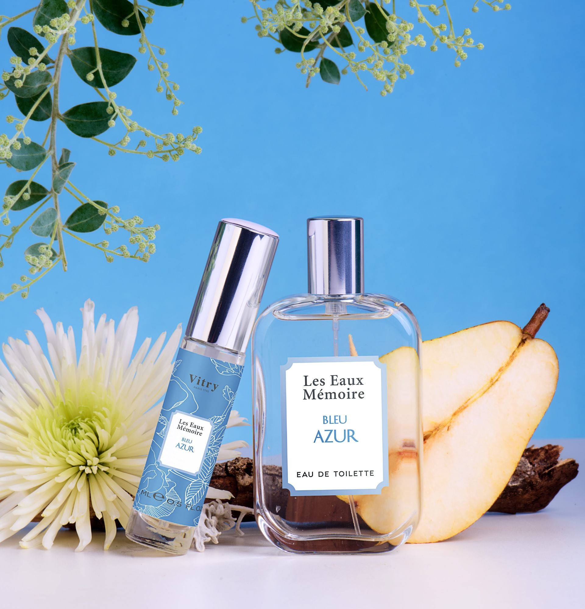 Vitry COFET8 parfymesett Bleu Azur 100 ml med lakk