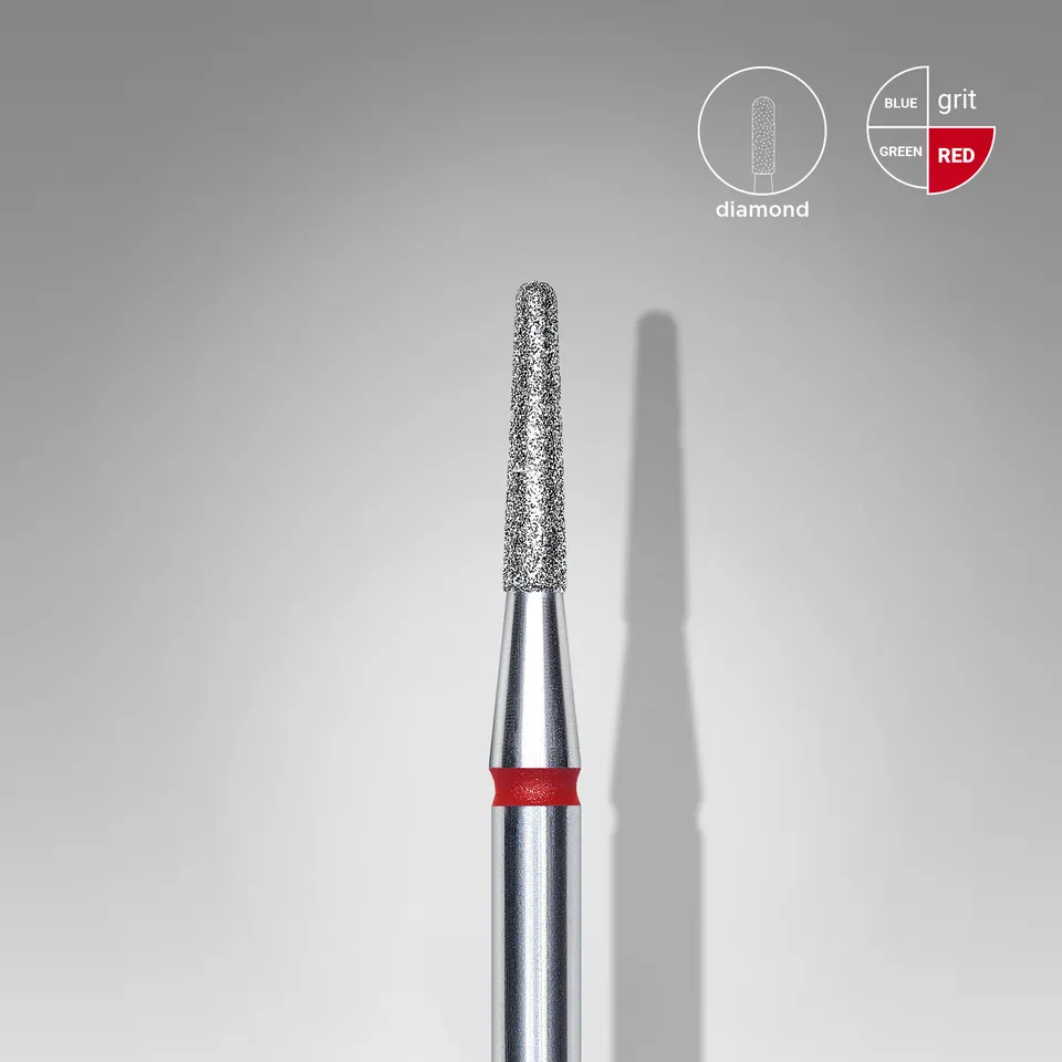 Staleks Expert frustum diamantbor rødt 1,8 mm / 8 mm