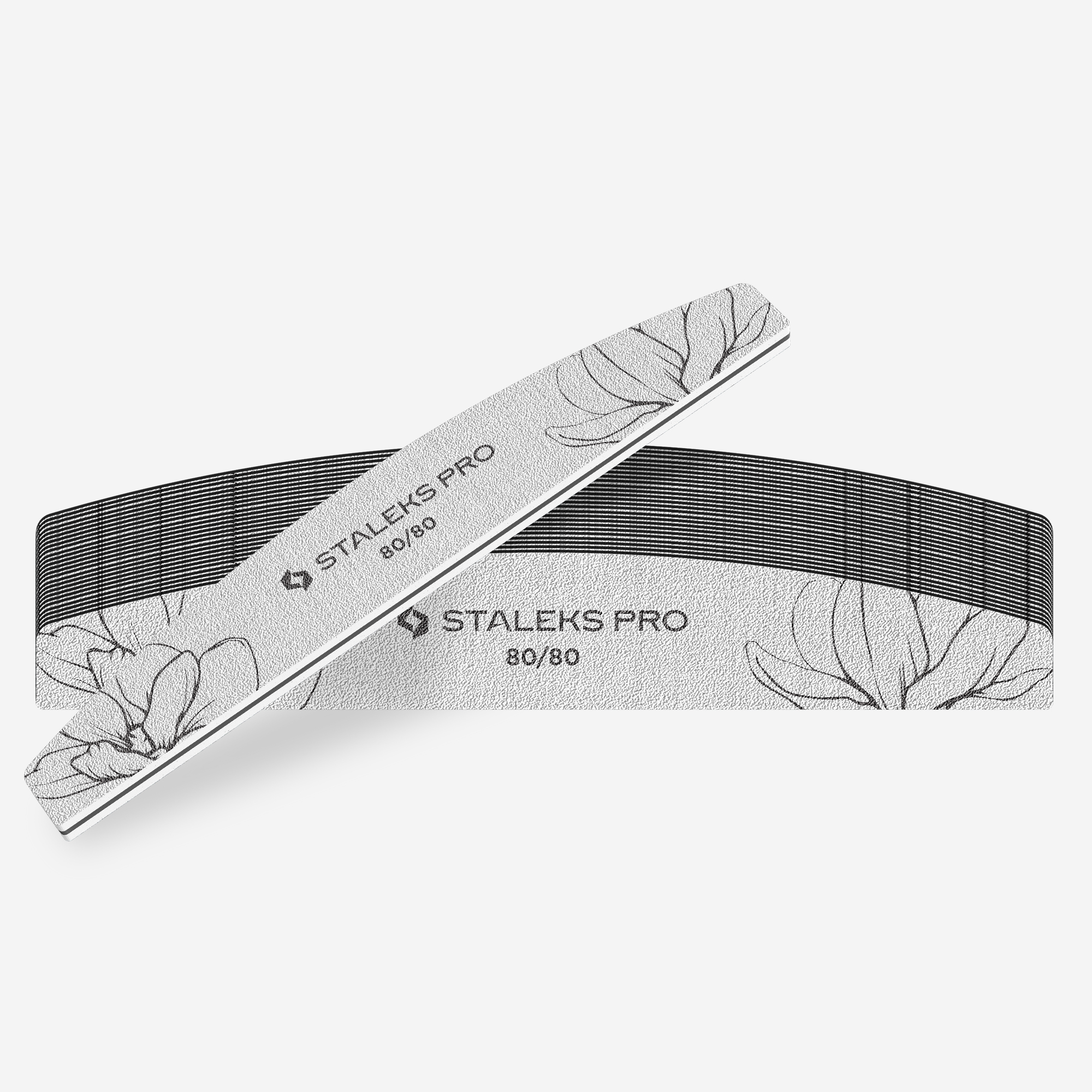 Staleks Expert 40 neglefil halvmåne 80/80 25 stk mineral