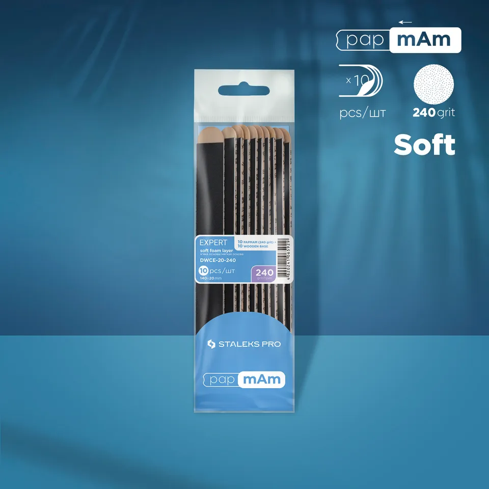 Staleks Pro Expert 20 papmAm filer 240 grit 10 stk