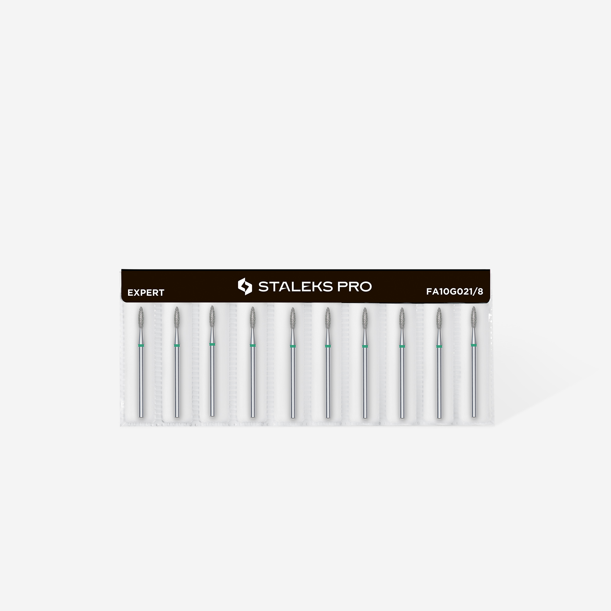 Staleks Expert diamantbor flamme grønn grov 2,1 mm