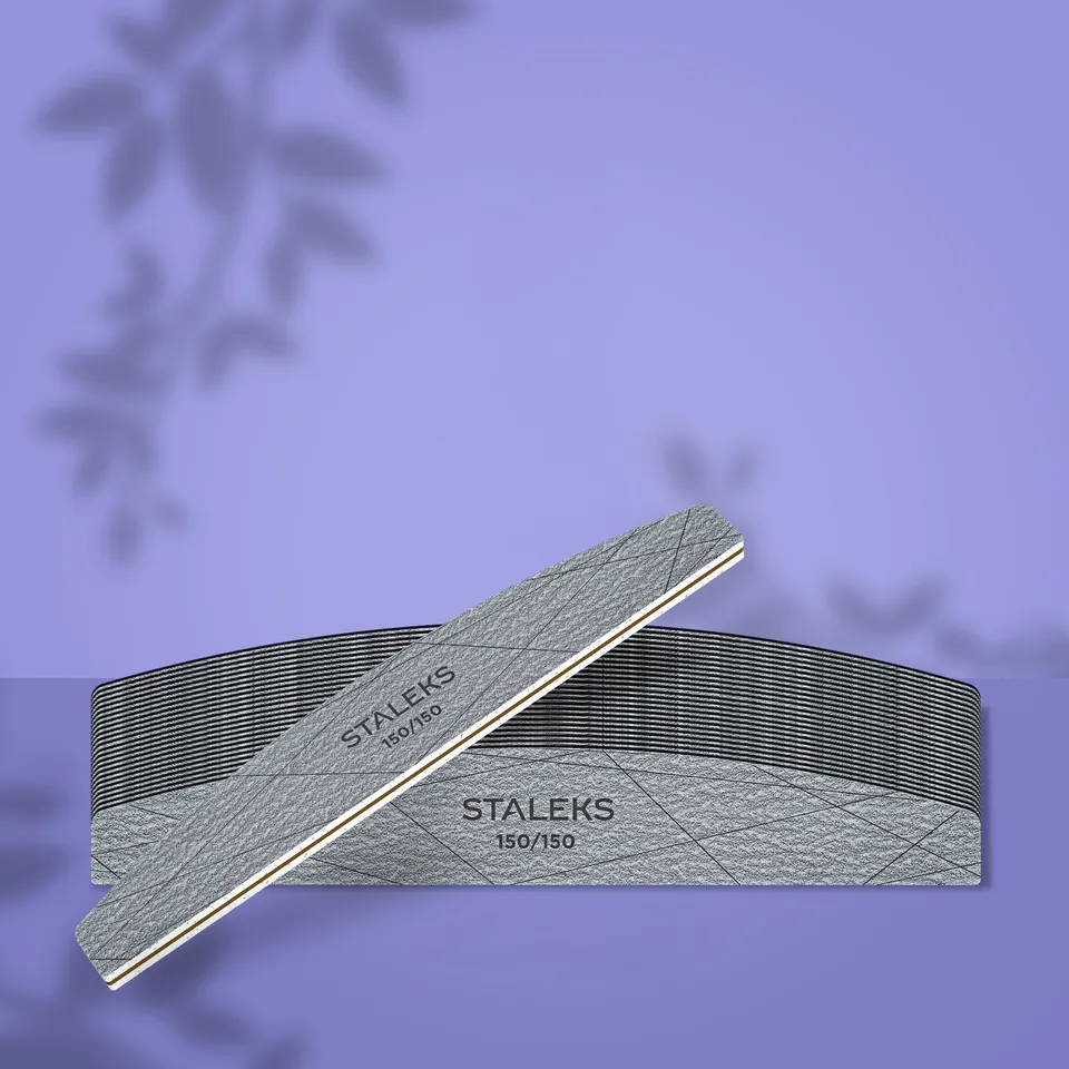Staleks Smart 40 mineral neglefil halvmåne 150 grit 25 stk
