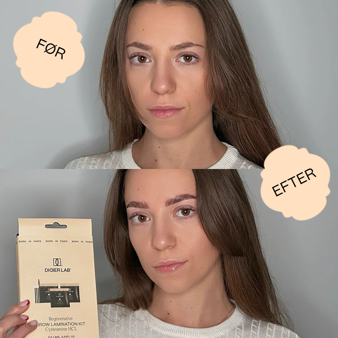 Didier Lab Brow Lamination Kit regenererende m/tilbehør