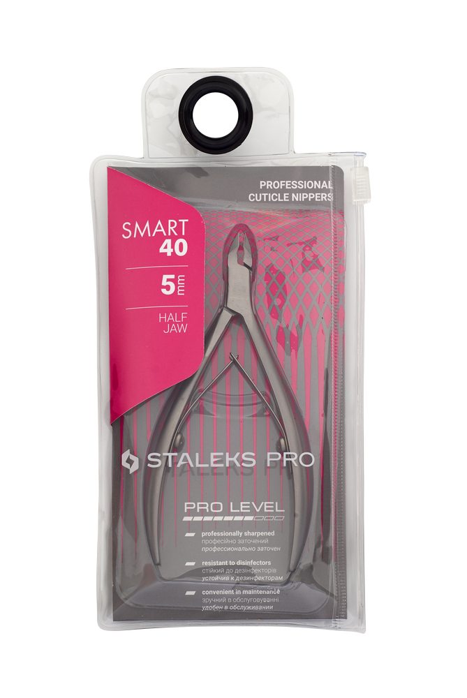 Staleks Pro Smart 40 negletang 5 mm rustfritt stål