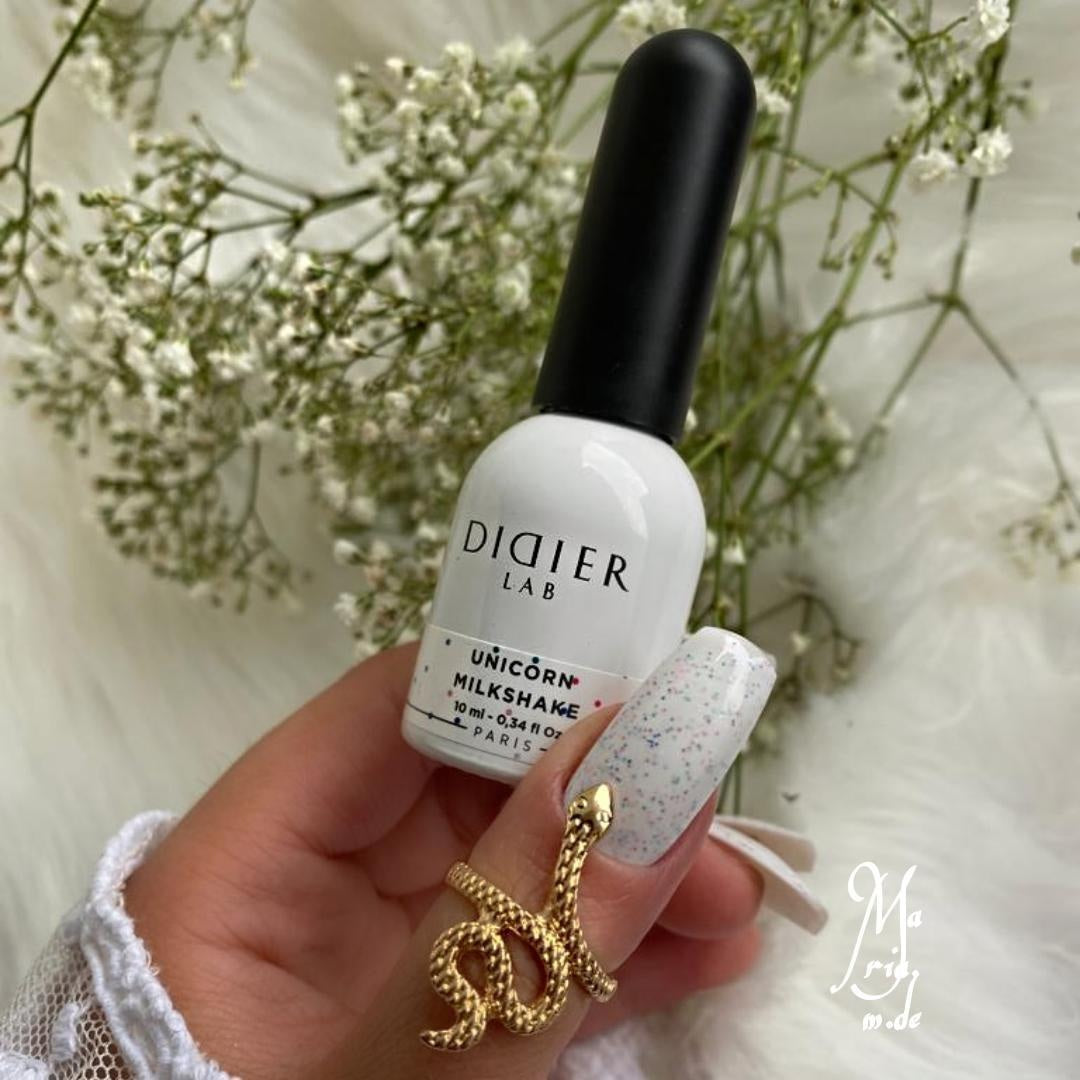 Didier Lab Unicorn Milkshake gellakk HEMA-fri glitter
