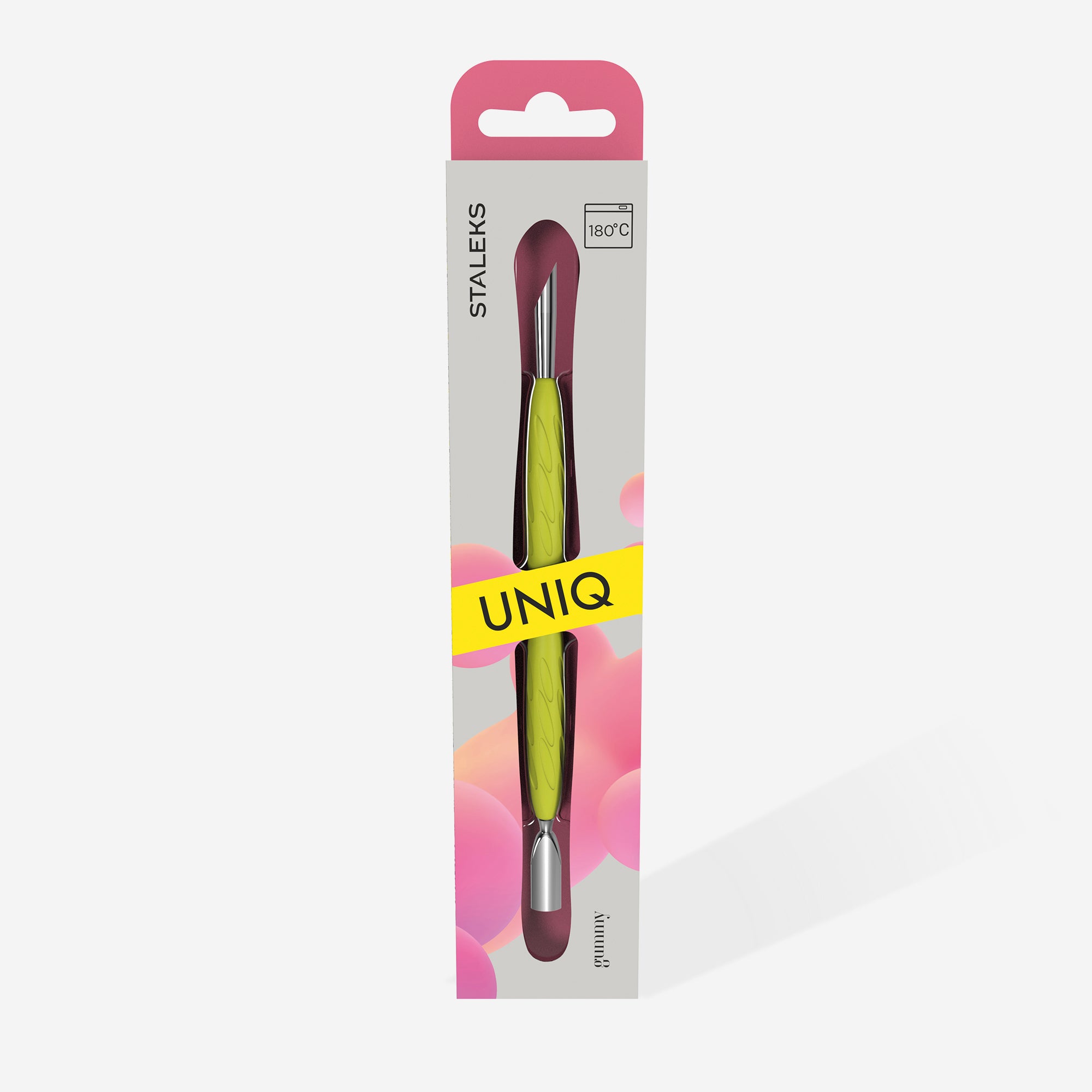 Staleks Uniq 10 Type 2 neglebåndsskyver Gummy smal