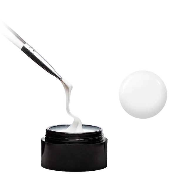 Didier Lab Fiber Builder Gel Ultra White neglegel hvit