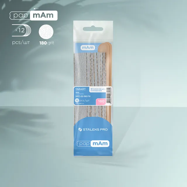 Staleks Smart 22 papmAm neglefiler 180 grit 10 stk