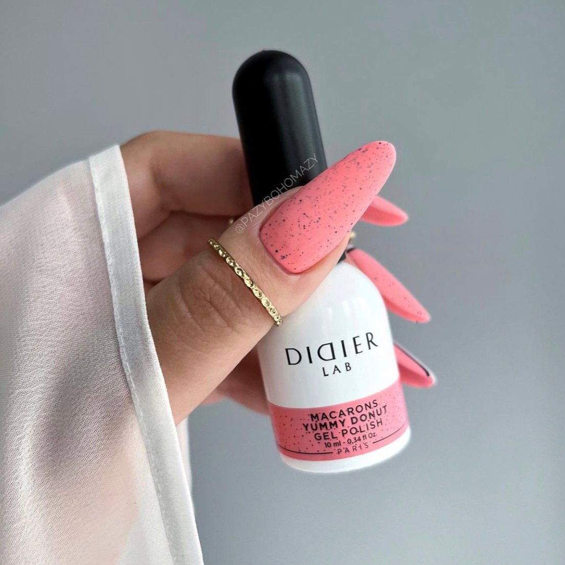 Didier Lab Macarons Yummy Donut gellakk grønn