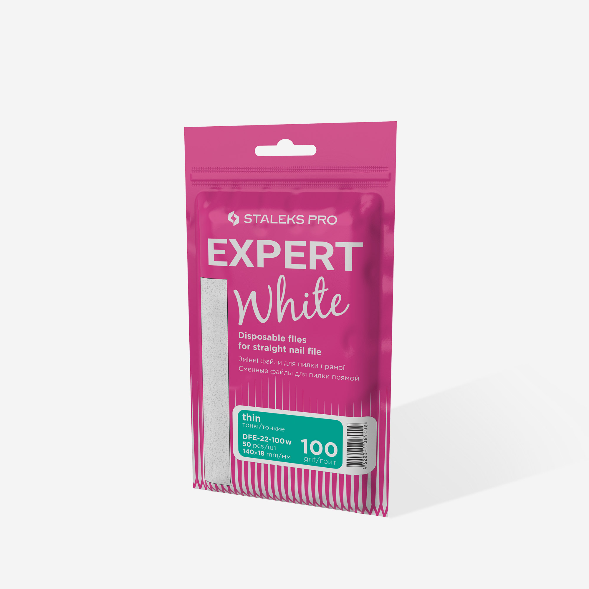 Staleks Pro Expert 22 engangsfil 100 grit 50 stk