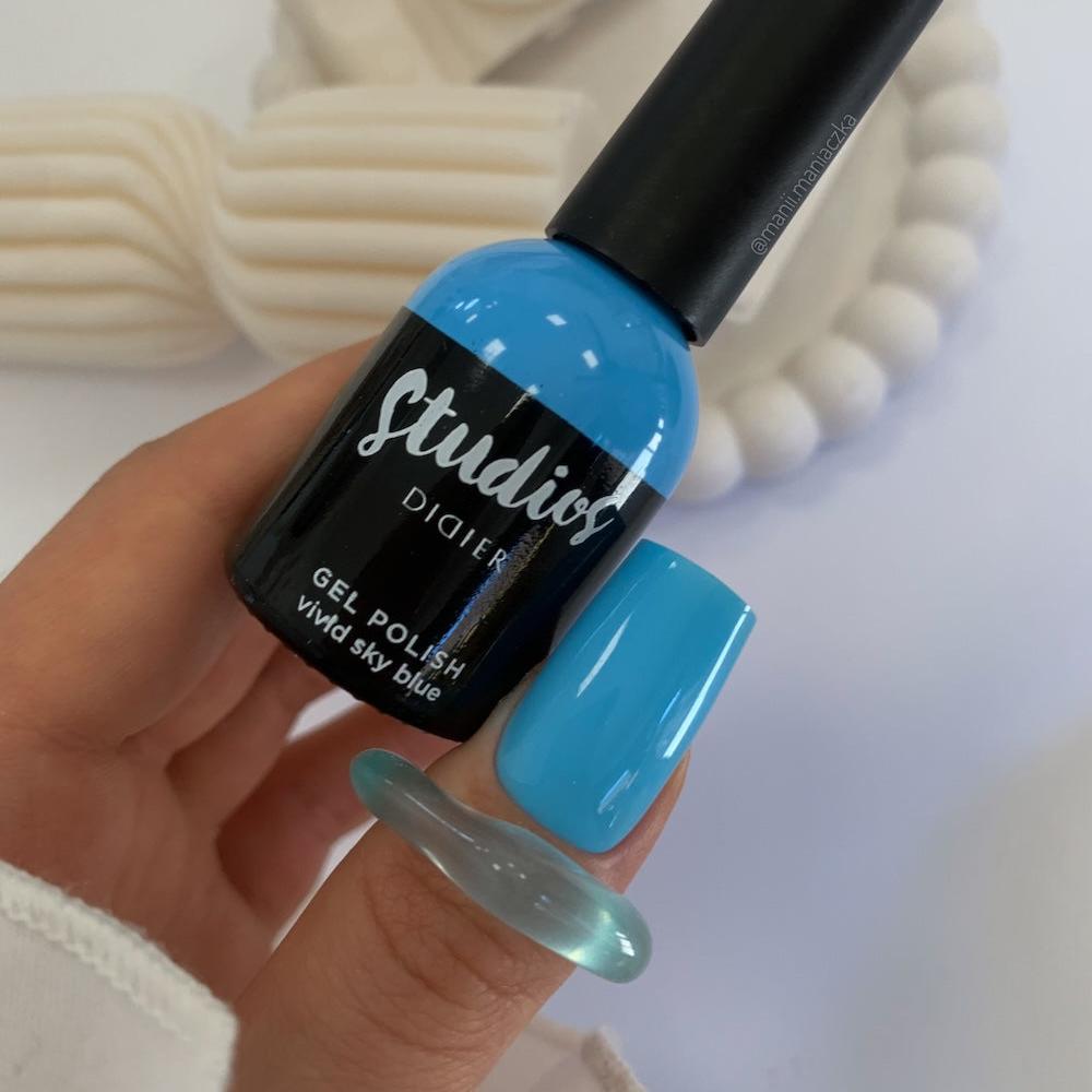 Didier Lab Studios Vivid Sky Blue gellakk 8 ml lyseblå