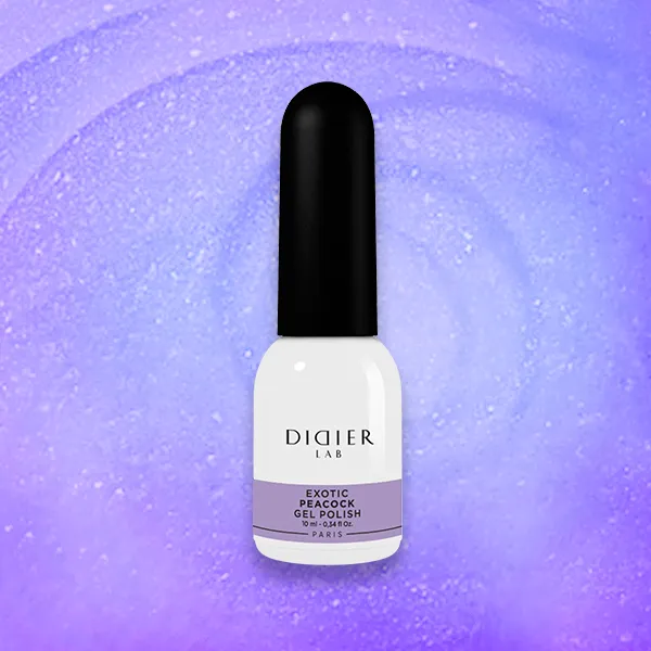 Didier Lab Exotic Peacock gellakk lilla shimmer