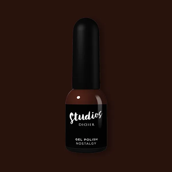 Didier Lab Studios Nostalgy gellakk brun glitter