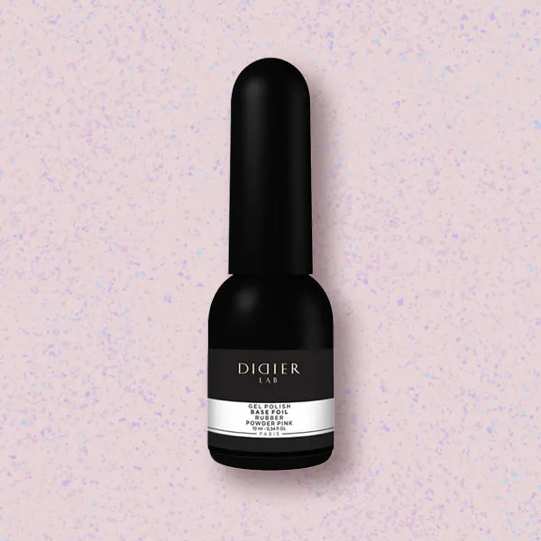 Didier Lab Rubber Base Foil Powder Pink base coat