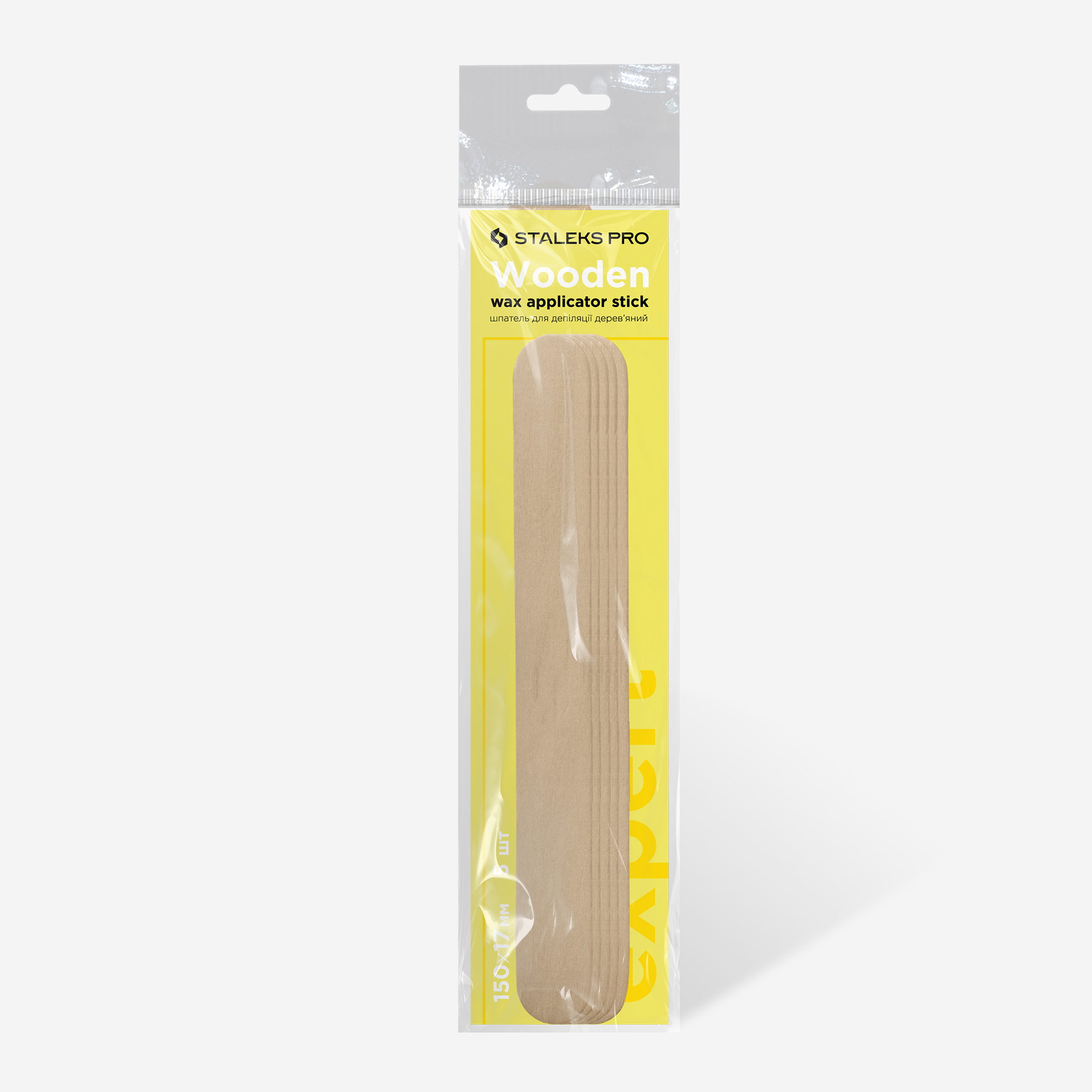 Staleks Expert voksapplikator tre 150 mm 5 stk