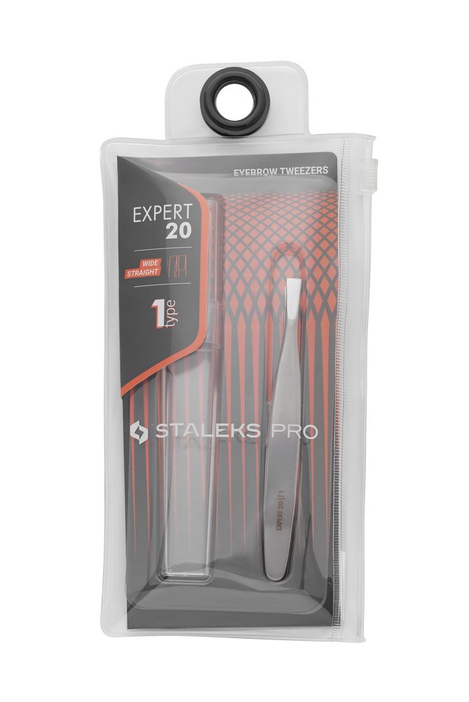 Staleks Pro Expert 20 Type 1 øyenbrynspinsett skrå