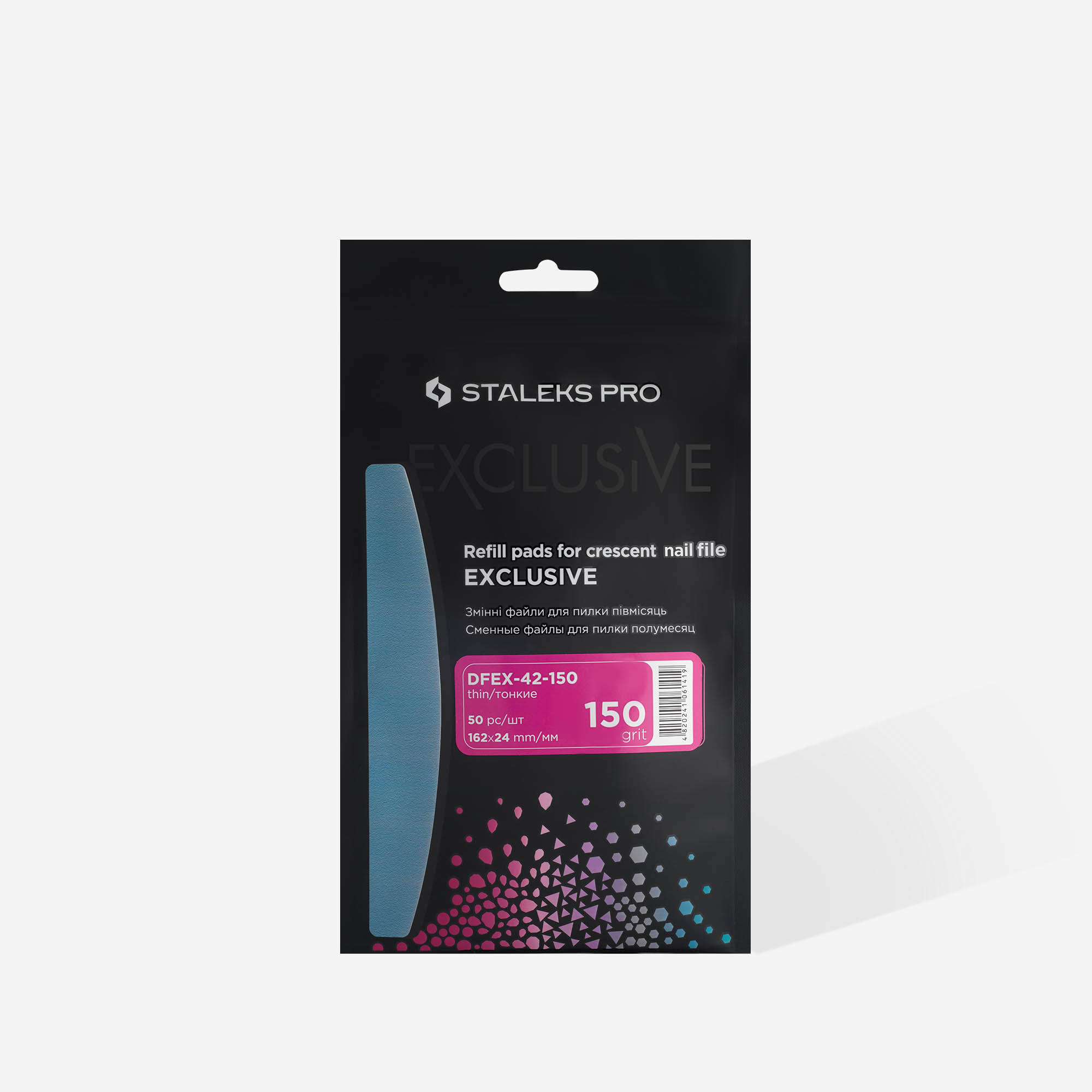 Staleks Pro Exclusive 42 neglefiler 150 grit 50 stk