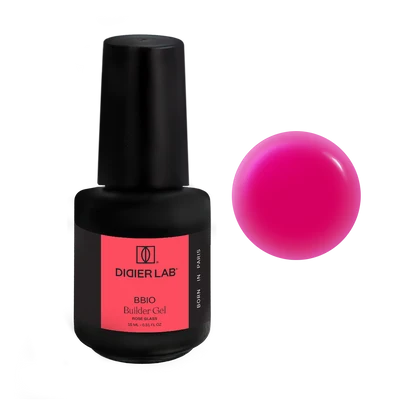 Didier Lab BBIO Builder Gel Bottle Rose Glass 15ml