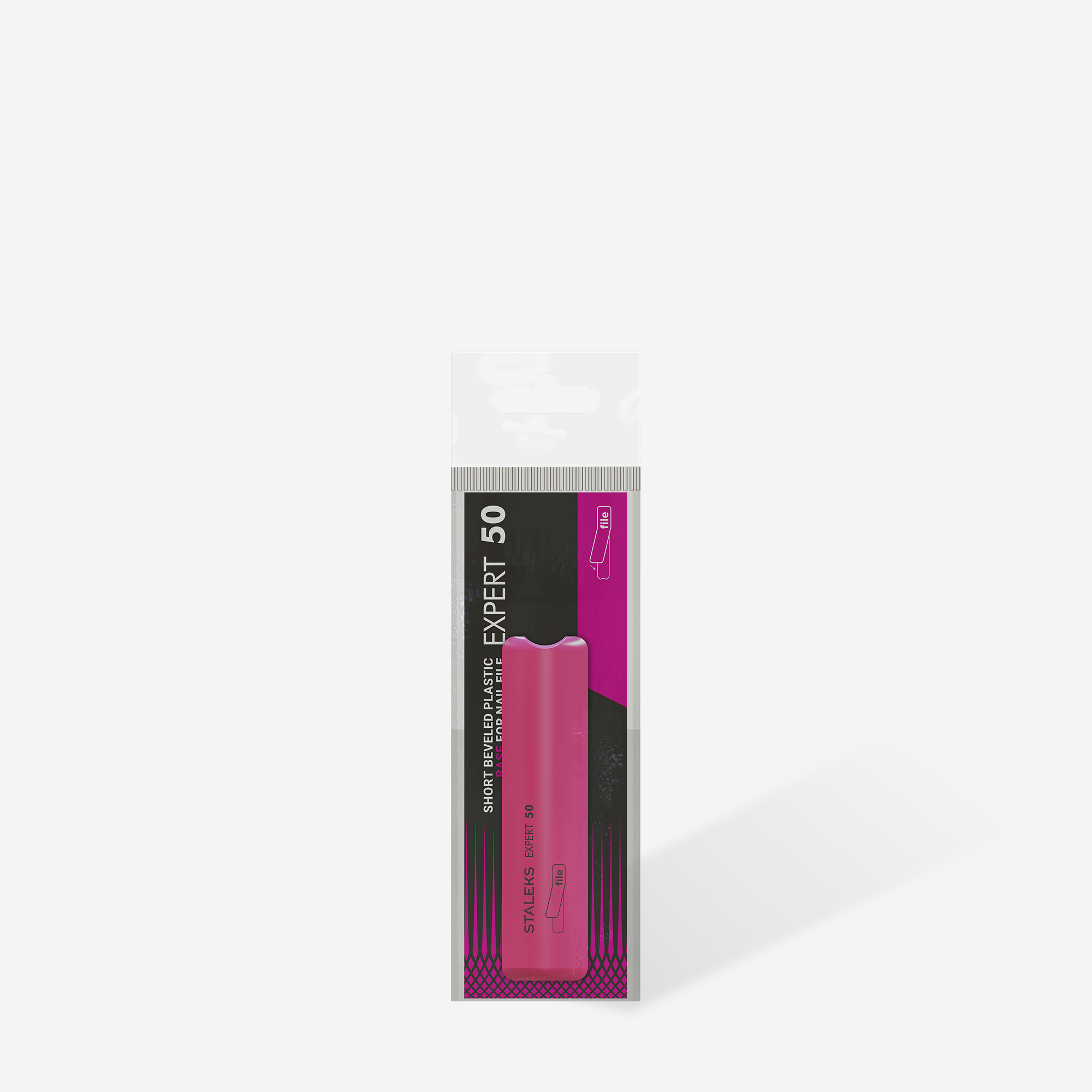 Staleks Expert 50 neglefil base kort plast skånet
