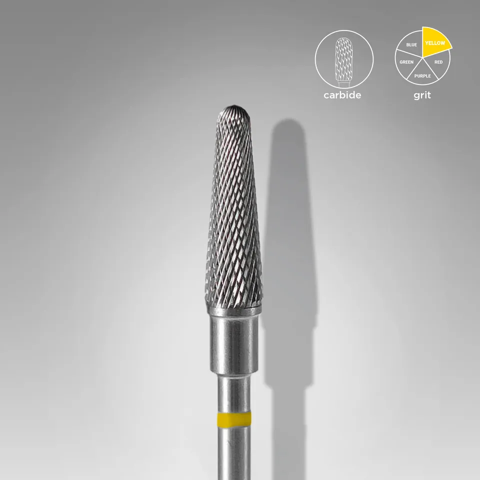 Staleks Expert fresebor hardmetall gul 4 mm / 13 mm